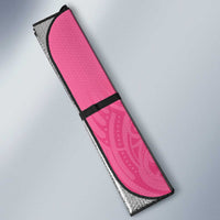 New Zealand Breast Cancer Awareness Auto Sun Shade Maori Butterfly Pink Ribbon LT14 - Polynesian Pride