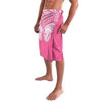 New Zealand Breast Cancer Awareness Lavalava Maori Butterfly Pink Ribbon LT14 - Polynesian Pride