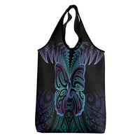 Suicide Prevention New Zealand Grocery Bag Aotearoa Maori Butterfly Mix Silver Fern LT14 - Polynesian Pride