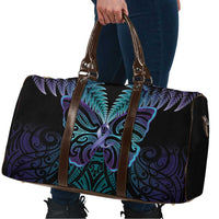 Suicide Prevention New Zealand Travel Bag Aotearoa Maori Butterfly Mix Silver Fern LT14 - Polynesian Pride