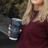 Suicide Prevention New Zealand Tumbler Cup Aotearoa Maori Butterfly Mix Silver Fern LT14 - Polynesian Pride
