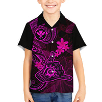 hawaii-kid-hawaiian-shirt-shaka-tattoo-mix-polynesian-plumeria-pink-version