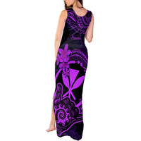hawaii-tank-maxi-dress-shaka-tattoo-mix-polynesian-plumeria-purple-version