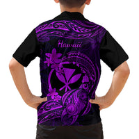 hawaii-kid-hawaiian-shirt-turtle-mix-polynesian-plumeria-purple-version