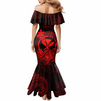 hawaii-mermaid-dress-turtle-mix-polynesian-plumeria-red-version