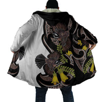 New Zealand Valentines Day Cloak Piwakawaka Lovers Maori Koru Tattoo LT14 - Polynesian Pride