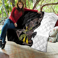 New Zealand Valentines Day Quilt Piwakawaka Lovers Maori Koru Tattoo LT14 - Polynesian Pride