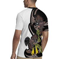 New Zealand Valentines Day Rugby Jersey Piwakawaka Lovers Maori Koru Tattoo LT14 - Polynesian Pride
