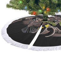 New Zealand Valentines Day Tree Skirt Piwakawaka Lovers Maori Koru Tattoo LT14 - Polynesian Pride