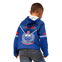 Samoa Rugby Kid Hoodie 2023 Go Manu Samoa LT14 - Polynesian Pride