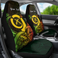 Personalised Vanuatu Family Day Car Seat Cover Happy 26 December Vanuatuan Pig Tusk LT14 - Polynesian Pride