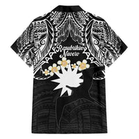 Ekamowir Omo Nauru Family Matching Summer Maxi Dress and Hawaiian Shirt Naoero Twelve-pointed Star Polynesian Tattoo LT14 - Polynesian Pride