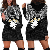 Ekamowir Omo Nauru Hoodie Dress Naoero Twelve-pointed Star Polynesian Tattoo LT14 - Polynesian Pride