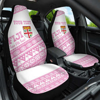 Fiji Rugby 2025 Custom Car Seat Cover Fijian Tapa Toso Viti Toso - Pink LT14 One Size Pink - Polynesian Pride