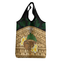 Bula Fiji Kava Bowl Grocery Bag Fijian Tapa Cloth Vintage Vibe LT14 - Polynesian Pride