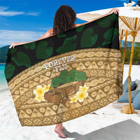 Bula Fiji Kava Bowl Sarong Fijian Tapa Cloth Vintage Vibe LT14 One Size 44 x 66 inches Brown - Polynesian Pride