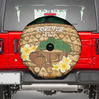 Bula Fiji Kava Bowl Spare Tire Cover Fijian Tapa Cloth Vintage Vibe LT14 - Polynesian Pride