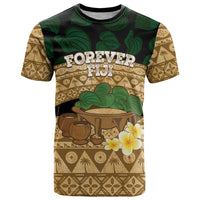 Bula Fiji Kava Bowl T Shirt Fijian Tapa Cloth Vintage Vibe LT14 Brown - Polynesian Pride