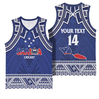 Custom Samoa Cricket Basketball Jersey Go Champions Samoan - Polynesian Pride