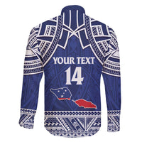 Custom Samoa Cricket Family Matching Short Sleeve Bodycon Dress and Hawaiian Shirt Go Champions Samoan LT14 - Polynesian Pride
