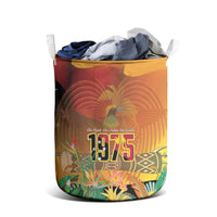 Papua New Guinea Independence Day Laundry Basket One People One Nation One Country LT14 - Polynesian Pride