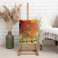 Papua New Guinea Independence Day Canvas Wall Art One People One Nation One Country LT14 - Polynesian Pride