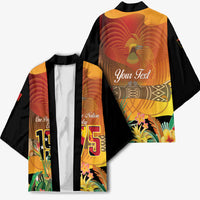 Personalised Papua New Guinea Independence Day Kimono One People One Nation One Country LT14 - Polynesian Pride