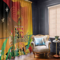 Papua New Guinea Independence Day Window Curtain One People One Nation One Country LT14 - Polynesian Pride