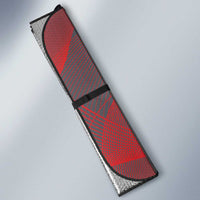 Custom New Caledonia Football Auto Sun Shade Allez Les Cagous Grey Version - Polynesian Pride