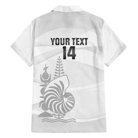Custom New Caledonia Football Family Matching Tank Maxi Dress and Hawaiian Shirt Allez Les Cagous White Version LT14 - Polynesian Pride