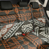 Bula Fiji Tapa Back Car Seat Cover Fijian Masi Vintage Vibes LT14 - Polynesian Pride