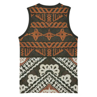 Bula Fiji Tapa Basketball Jersey Fijian Masi Vintage Vibes LT14 - Polynesian Pride