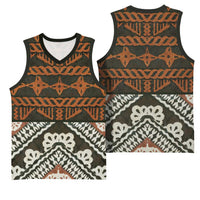 Bula Fiji Tapa Basketball Jersey Fijian Masi Vintage Vibes LT14 - Polynesian Pride