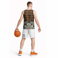 Bula Fiji Tapa Basketball Jersey Fijian Masi Vintage Vibes LT14 - Polynesian Pride