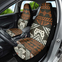 Bula Fiji Tapa Car Seat Cover Fijian Masi Vintage Vibes LT14 - Polynesian Pride
