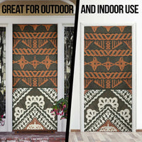 Bula Fiji Tapa Door Cover Fijian Masi Vintage Vibes LT14 - Polynesian Pride