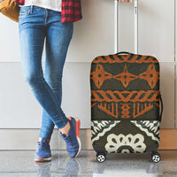 Bula Fiji Tapa Luggage Cover Fijian Masi Vintage Vibes LT14 - Polynesian Pride