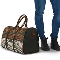 Bula Fiji Tapa Travel Bag Fijian Masi Vintage Vibes LT14 - Polynesian Pride