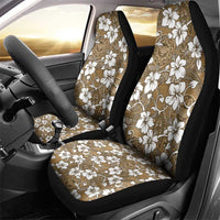 Kuvui Bula Fiji Car Seat Cover Fijian Tapa Seamless Hibiscus LT14 - Polynesian Pride