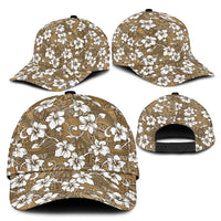 Kuvui Bula Fiji Classic Cap Fijian Tapa Seamless Hibiscus - Polynesian Pride
