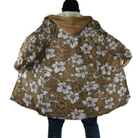 Kuvui Bula Fiji Cloak Fijian Tapa Seamless Hibiscus - Polynesian Pride