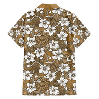 Kuvui Bula Fiji Family Matching Summer Maxi Dress and Hawaiian Shirt Fijian Tapa Seamless Hibiscus LT14 - Polynesian Pride