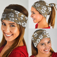 Kuvui Bula Fiji Neck Gaiter Fijian Tapa Seamless Hibiscus - Polynesian Pride