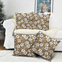 Kuvui Bula Fiji Pillow Cover Fijian Tapa Seamless Hibiscus - Polynesian Pride
