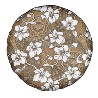 Kuvui Bula Fiji Spare Tire Cover Fijian Tapa Seamless Hibiscus LT14 - Polynesian Pride