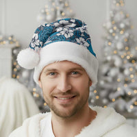 Karakarawa Bula Fiji Christmas Santa Hat Fijian Tapa Seamless Hibiscus LT14 - Polynesian Pride