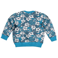 Karakarawa Bula Fiji Kid Ugly Christmas Sweater Fijian Tapa Seamless Hibiscus LT14 - Polynesian Pride