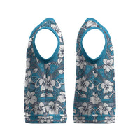 Karakarawa Bula Fiji Christmas Knitted V-Neck Vest Fijian Tapa Seamless Hibiscus LT14 - Polynesian Pride