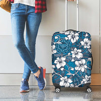 Karakarawa Bula Fiji Luggage Cover Fijian Tapa Seamless Hibiscus LT14 - Polynesian Pride