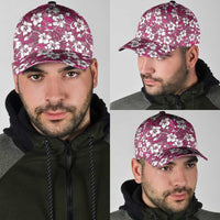 Piqi Bula Fiji Classic Cap Fijian Tapa Seamless Hibiscus - Polynesian Pride